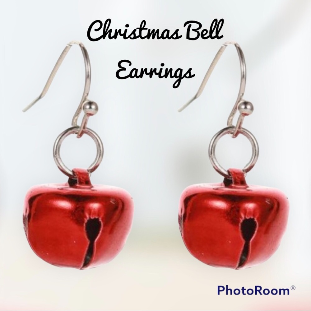 🎄 Christmas Bell Earrings 🔔